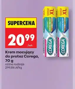 Biedronka Krem mocujący do protez Corega Delikatnie Miętowy oferta