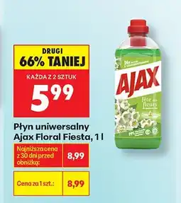 Biedronka Płyn uniwersalny Ajax Floral Fiesta oferta