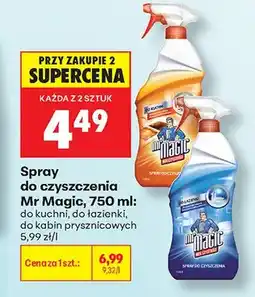 Biedronka Spray do czyszczenia Mr Magic do kuchni oferta