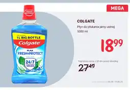 Rossmann Płyn do płukania jamy ustnej Colgate Plax Fresh & Protect oferta