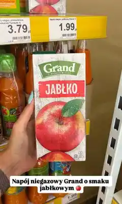 Dino Napój niegazowy jabłkowy Grand oferta