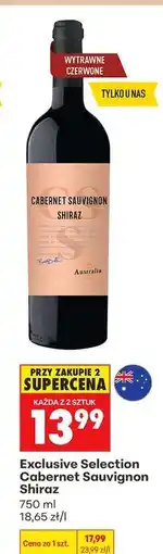 Biedronka Exclusive Selection Cabernet Sauvignon Shiraz oferta