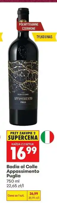 Biedronka Badia al Colle Appassimento Puglia oferta