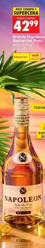 Biedronka Brandy Napoleon Rochechouart Pons oferta