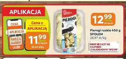 Społem Częstochowa Pierogi ruskie Społem oferta