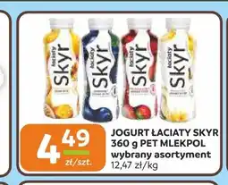 Społem Częstochowa Jogurt Łaciaty Skyr Mlekpol oferta