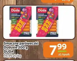 Społem Częstochowa Smaczne paróweczki Dudusie Duda oferta