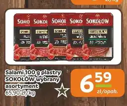 Społem Częstochowa Salami Sokołów oferta