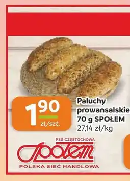 Społem Częstochowa Paluchy prowansalskie Społem oferta
