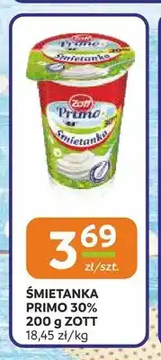 Społem Częstochowa Śmietanka Primo 30% Zott oferta