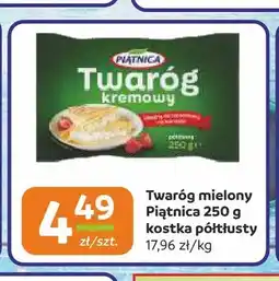 Społem Częstochowa Twaróg mielony Piątnica półtłusty oferta