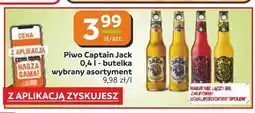 Społem Częstochowa Piwo smakowe Captain Jack Exotic oferta