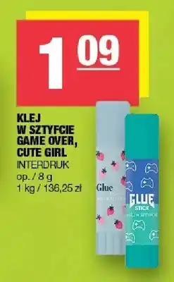 Spar Klej w sztyfcie Interdruk Cute Girl oferta