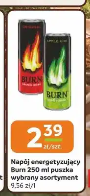 Społem Częstochowa Napój energetyzujący Burn oferta