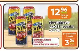 Społem Częstochowa Piwo Tatra Jasne Pełne 4-pak oferta