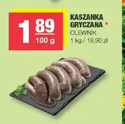 Spar Kaszanka gryczana Olewnik oferta