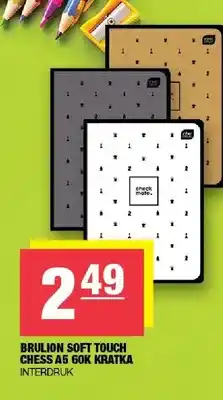 Spar Brulion Soft Touch Chess A5 60k Kratka Interdruk oferta