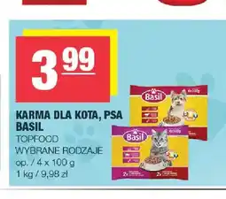 Spar Karma dla kota psa Basil 4-pak oferta