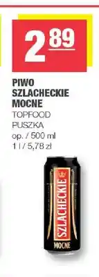 Spar Piwo Szlacheckie Mocne oferta