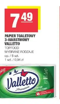 Spar Papier toaletowy 3-warstwowy Valletto oferta