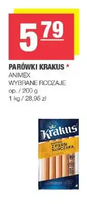Spar Parówki Krakus oferta