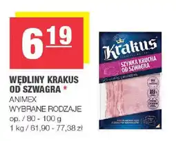 Spar Wędliny Krakus od Szwagra oferta