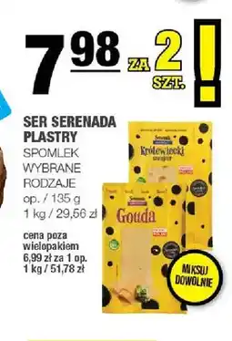 Spar Ser Serenada plastry Spomlek oferta