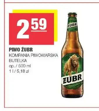 Piwo Żubr Kompania Piwowarska