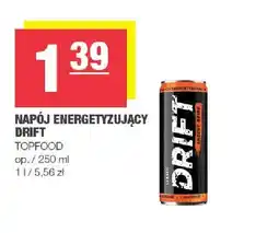 Spar Napój energetyzujący Drift Topfood oferta