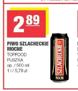 Spar Piwo Szlacheckie Mocne oferta