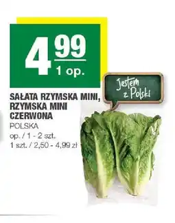 Spar Sałata rzymska mini Polska oferta