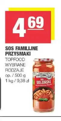 Spar Sos boloński Familijne Przysmaki oferta