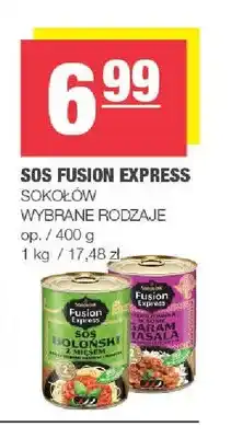 Spar Sos boloński z mięsem Sokołów Fusion Express oferta