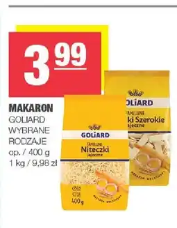 Spar Makaron Niteczki Goliard oferta