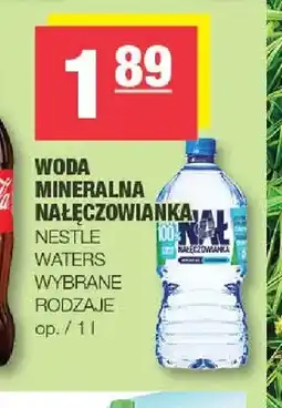 Spar Woda mineralna Nałęczowianka oferta