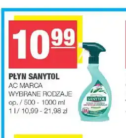 Spar Płyn uniwersalny Sanytol oferta