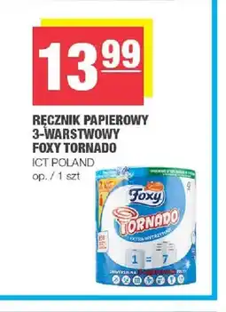 Spar Ręcznik papierowy 3-warstwowy Foxy Tornado oferta