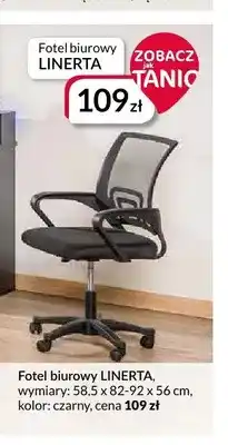 Agata Meble Fotel biurowy LINERTA oferta