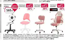 Agata Meble Fotel biurowy Agata Caramell oferta