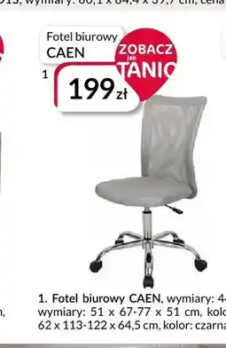 Agata Meble Fotel biurowy Caen oferta