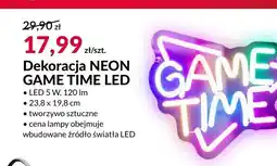 Agata Meble Dekoracja NEON GAME TIME LED oferta