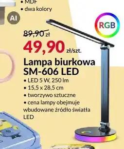 Agata Meble Lampa biurkowa SM-606 LED oferta