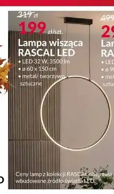 Agata Meble Lampa wisząca RASCAL LED 60x150 cm oferta