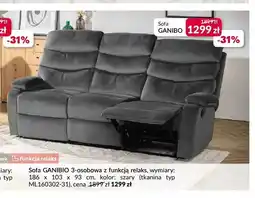 Agata Meble Sofa Ganibo oferta