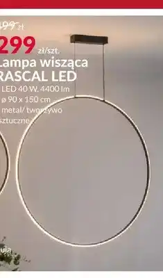 Agata Meble Lampa wisząca RASCAL LED 90x150 cm oferta