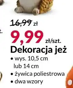 Agata Meble Dekoracja jeż wys. 10,5 cm lub 14 cm oferta
