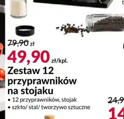 Agata Meble Zestaw 12 przyprawników na stojaku oferta