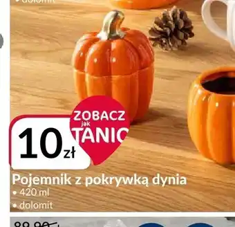 Pojemnik z pokrywką dynia