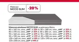 Agata Meble Materac piankowy NICCO SLIM 80x160 cm oferta