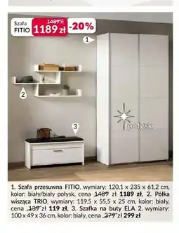 Agata Meble Półka wisząca Trio oferta